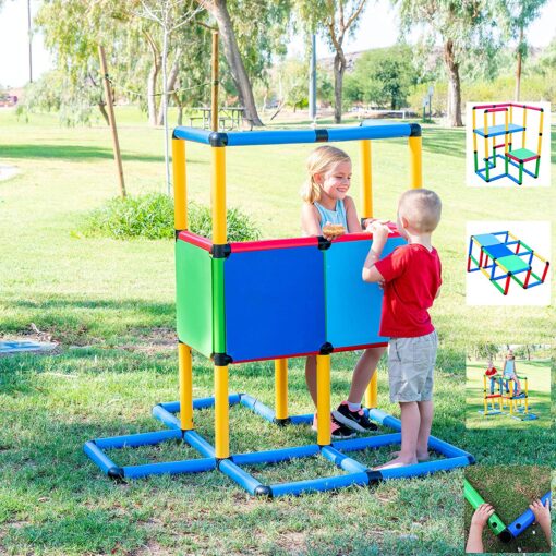 Standard Set- 199 Pieces - Building play-structures for Indoors & Outdoors - Image 2