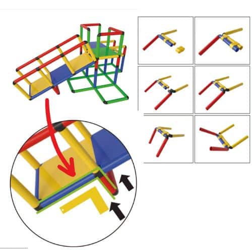 Funphix parts and add-on - duplex connector