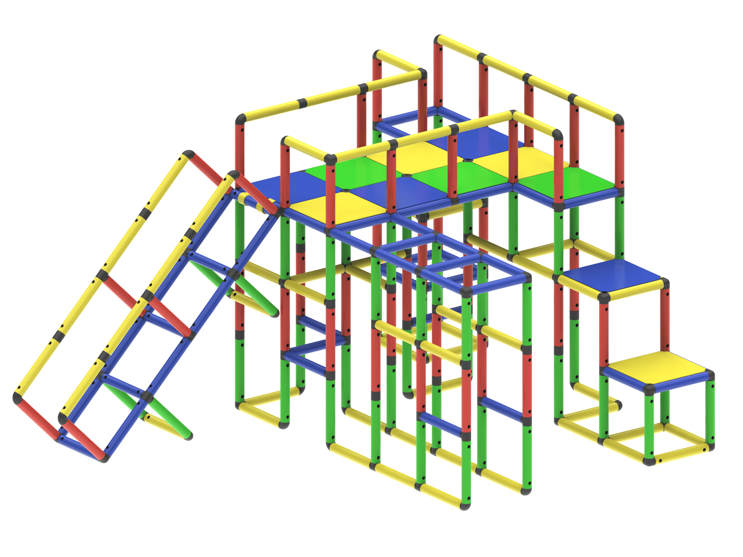 Mega 4-Story Playhouse Fun Play Set for Children 5yrs and Up